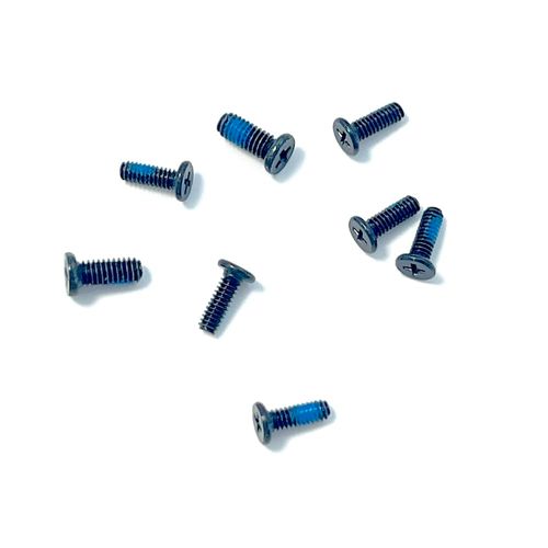 HSSDTECH 8PCS Lower Bottom Base Cover Case Screws Replacement for HP Pavilion 15-DY 15-EF 15S-EQ 15S-FR 15T-DY 15-DY2131WM 15-DY2792WM 15-DY5131WM 15-DY2132WM 15-DY2152WM Bottom Case Screws Black