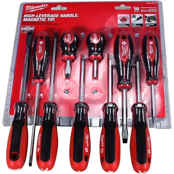 48-22-2710 10 Piece Screwdriver Set