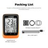 COOSPO Bike Computer Wireless GPS, Cycling Computer GPS Bike Tracker with Blu...