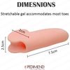 Pedimend™ 4x Pinky Toe Gel Bunion Protector - Little Toe Separators Bunion Pads