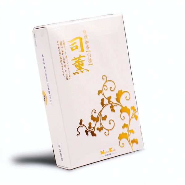 [Tsukaoru Sandalwood] Slightly Smokeless Incense Stick, Sandalwood Scent, Made in Japan