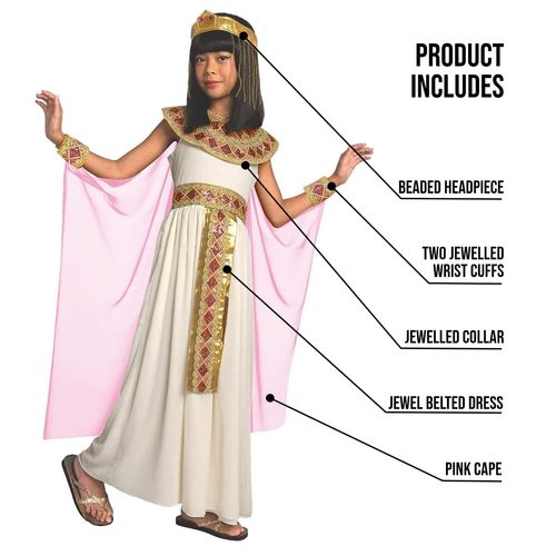 Morph Kids Cleopatra Costume Girls, Cleopatra Costume Girls, Egyptian Costume for Girls, Cleopatra Girls Costume, Girls Cleopatra Costume, Cleopatra Costume Kids Girls, Egyptian Costume Kids Girls L