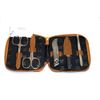 Solingen Manicure Set 5 P Gazol GOSOL with Leather Case