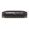 CASCHA Master Edition Blues Harmonica, High Quality Harmonica in E Major with Soft Case and Cleaning Cloth, Blues Organ