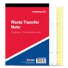 Ocean Pads Waste Transfer Note A5 50 Sets Book 2-Part Carbonless Paper (70468)