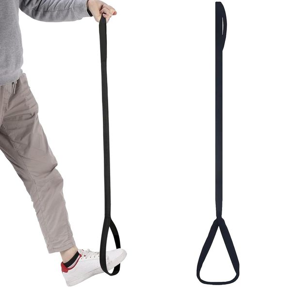 Leg Lifter Strap, Leg Up Mobility Aid for Elderly, Disabled, Surgery Recovery, Adjustable Hand Grip