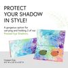 Honeybee Gardens Refillable Eye Shadow Compact, Duo, Customizable Empty Cosmetic Case, 26mm Pan Compatible