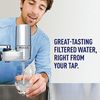 Brita Basic Faucet Water Filter System, Chrome, 1 Count