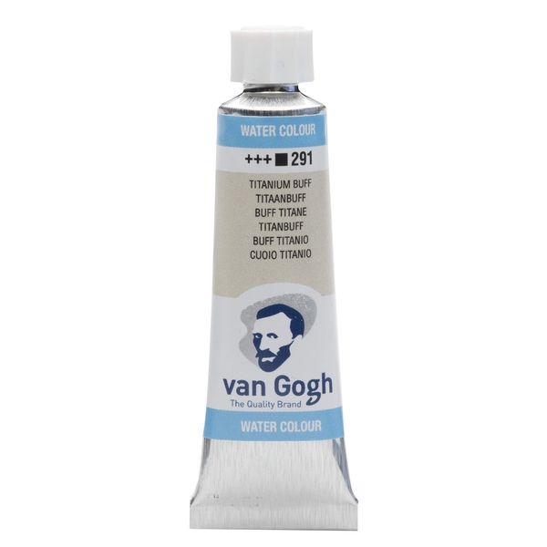 Van Gogh Watercolour Paint, 10ml Tube, Titanium Buff 291