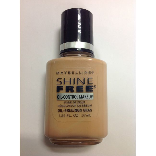 Maybelline Shine Free Oil-Control Makeup Foundation ( #1 LIGHT IVORY / BUFF  ).