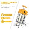 150W LED Temporary Work Light Linkable Constructions Jobsite Lamp 5000K Plug-In