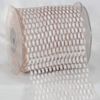 Cream White Stretchglitter Craft Ribbon 4" x 22 Yards