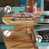 3 Pack Blue Light Blocking Glasses  for Women Men Computer Gaming Vision Care Pr