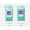 Wet Ones Moist Wipe Vitamin E and Aloe, 40 per pack - 12 packs per case.