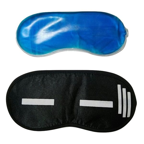 Cool Unisex Therapeutic Cold / Warm Sleeping / Travel Eye Mask Gel Pack