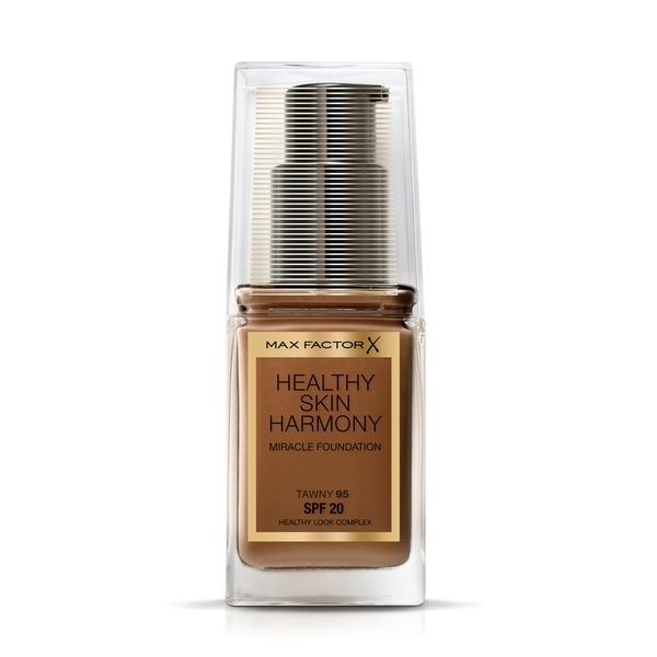 Max Factor Healthy Skin Harmony Foundation, SPF 2, 95 Tawny, 30 ml