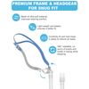 Replacement Set for P10 Series, Includes Headgear, Frame, Tube, Clips in One Pack, Snug Fit & Durable Replacement