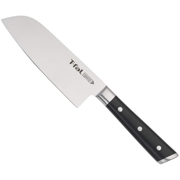 T-fal K24210 All-Purpose Santoku Knife, 5.7 inches (14.5 cm), Ice Force