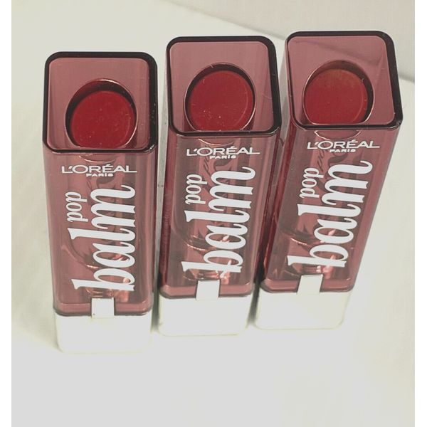 (3) L'Oreal Pop Balm Lipstick 518 TENDER MAUVE  ** PLS READ SOLD AS-IS