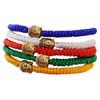 BUDDHAFIGUREN/Billy Held Buddha Lucky Bracelet Golden, Brass Polyester