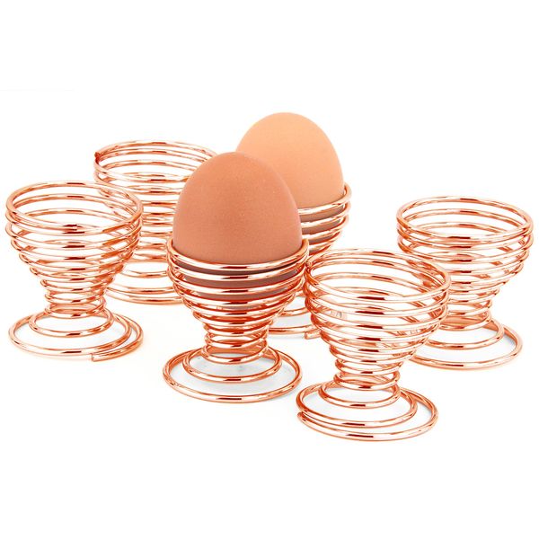 Apollo Copper Egg Cups Set6 Wbx, Set of 6 4858
