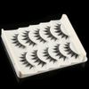 False Eyelashes Japanese Style Makeup Thick Eyelash Extension ,cosplay Makeup Eyelashes,reusable Lashes Eye Makeup Tools (5 Pairs)