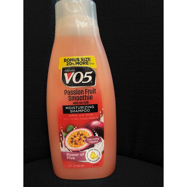 Alberto V05 Passion Fruit Smoothie with Soy Milk Moisturizing Shampoo