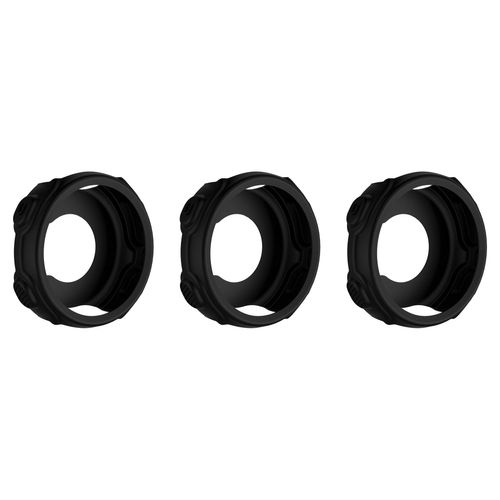 SHEAWA Protective Cover Case for Garmin ForeAthlete 235J 3 Pack Silicone Cover Protective Case Accessories 735XTJ 8 Colors Available (Black)