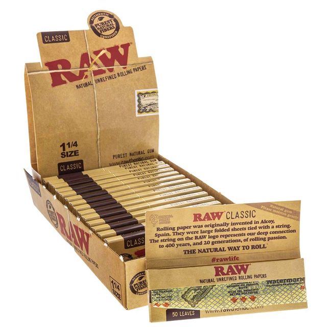 Original RAW Full Box of (RAW Classic 11/4 Size (24))