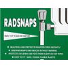 15mm White 10 x Radsnaps 15mm Pipe Covers