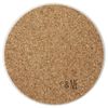 &NE NRS-034-GN Ceramic Diatomaceous Earth Coaster Silver