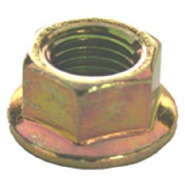 50 Hex Flange Nuts M10-1.25 Thread 19mm Flange O.D.