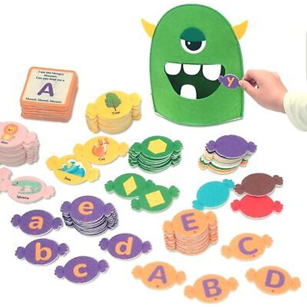 CHEFAN Alphabet Learning Toy,The Monster,Letter Recognition...