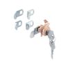 Prime-Line S 4634 Mailbox Lock – Replacement, Multipurpose Mailbox Lock for Several Brands – ILCO 1003M Keyway, Opens Counter-Clockwise with 90º Rotation, Nickel Finish (1 Set)