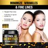 PURE RESEARCH Collagen & Retinol Anti-Aging Face Cream - Nourishing Day & Night Moisturizer with Hyaluronic Acid, 1.7 oz