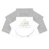 LANKIZ Eye Pads for Lash Extensions Under Eye Gel Pads for Eyelash Extensions Lint Free Hydrogel Eye Patches Eyelash Extension Supplies 100 pairs