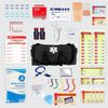 Dixie EMS Fully Stocked 138 Piece First Responder On Call Kit - Tactical Black