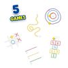 SES Creative 02207 Chalk Games, 5 in 1