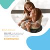 PHARMAIDEA Srl CICA-Care Self-Adhesive Silicone Gel Sheet for Scar Management, Wound Care Product, 12 cm by 6 cm White/Orange