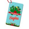 Personalised Any Name Rectangle Christmas Bauble Tree Decoration Gift Present 152