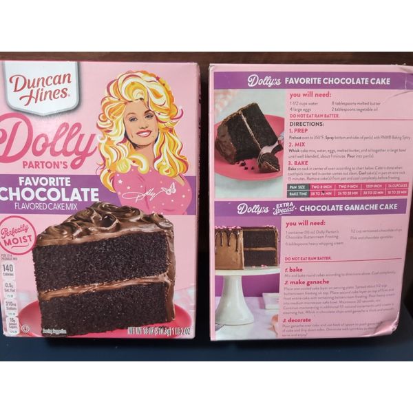 Dolly Parton's Favorite Chocolate Cake Mix  X2