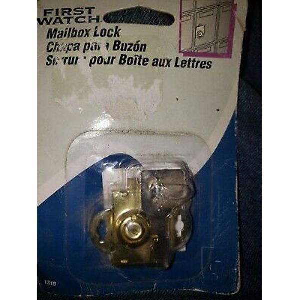 FIRST WATCH ~ MAILBOX LOCK, Model # 1319, w/ 2 Keys