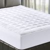 Queen Size Checkered Mattress Cover Soft Comfortable Cooling Breathable Pad
