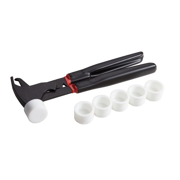 Steelman Plastic Hammer Head Caps for Wheel Weight Hammer Pliers Tool, 5-Pack