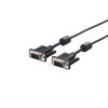 Buffalo BSDCV07BK BUFFALO Display Cable, Extra Fine Point D-Sub15:D-Sub15 with Core, Black, 0.7 m