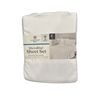 Comfort Bay Microfiber, Luxuriously Soft 4pc King Sheet Set White 17” Deep Pocke
