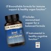 Dr Mercola Zinc Plus Selenium Mineral Supplement Antioxidant 90 Count