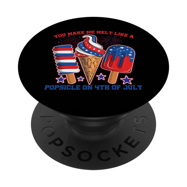 Popsicle Ice You make me melt like a Popsicle PopSockets Swappable PopGrip