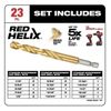 Milwaukee SHOCKWAVE IMPACT DUTY Titanium Drill Bit Set (23-Piece)