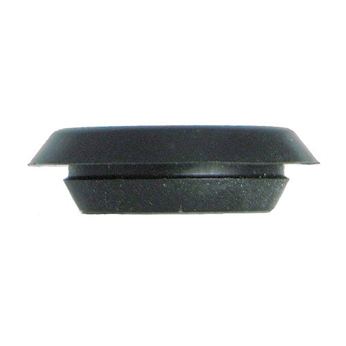 3 1/2" 3.5 inch Flush Mount Black Plastic Body and Sheet Metal Hole Plug Qty 5